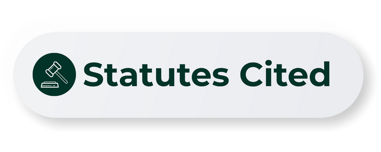 Statutes Cited